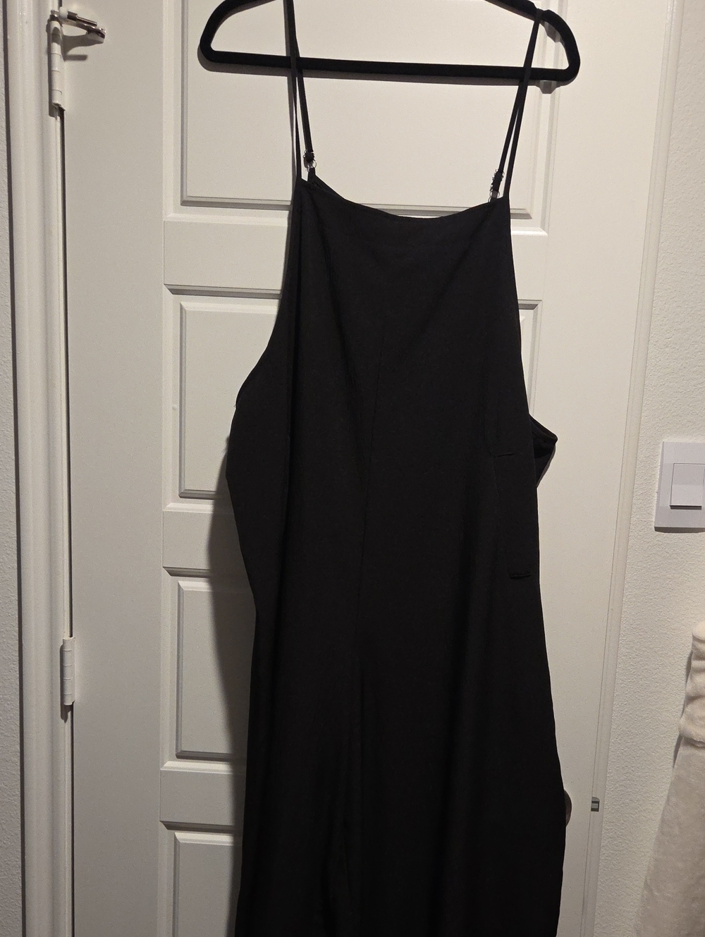 SHEIN Black Spaghetti-Strap Women’s Jumpsuit